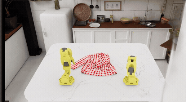 Autonomous Cloth Folding